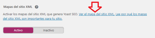 sitemap xml en yoast